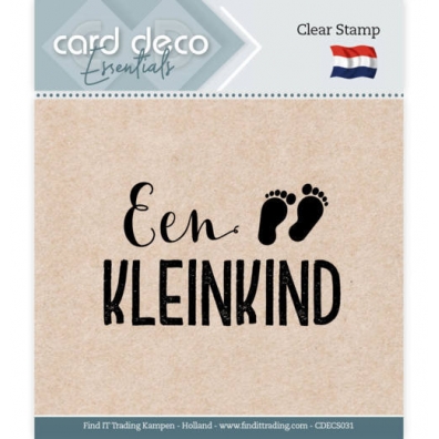 Card Deco Essentials - Clear Stamp - een kleinkind