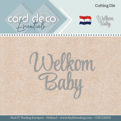 Card Deco Essentials - Cutting Die - Welkom Baby