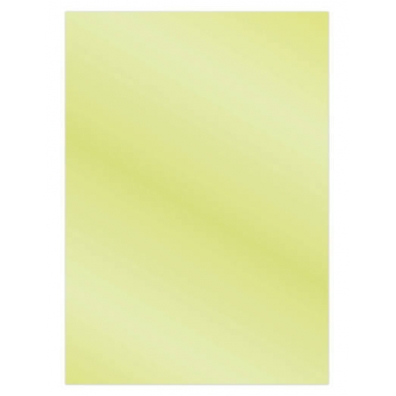 Card Deco Essentials - Cardstock Metallic Olive Yellow 