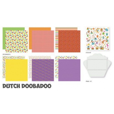 Dutch Doobadoo Crafty Kit XL Time to Party