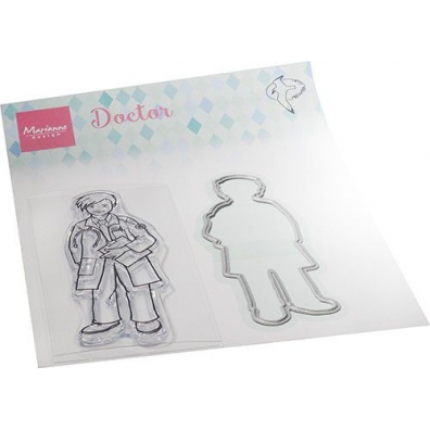 Marianne Design Clearstamps Hetty's dokter