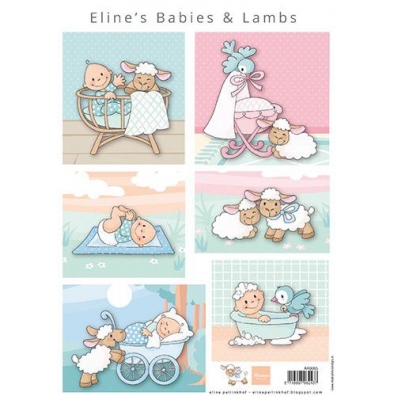 Marianne Design Knipvellen Eline's Babies & Lammetjes