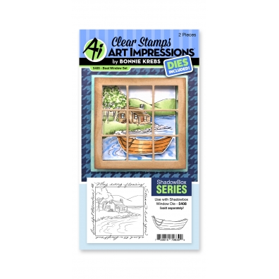 Art Impressions - Boat Window Accessory Set + snijmal