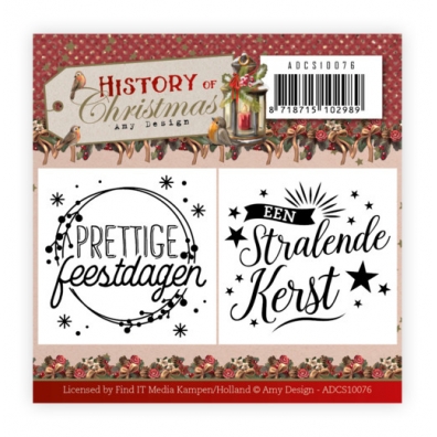 History of Christmas - Kleine stempels