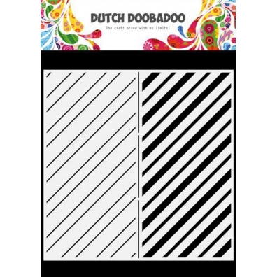 Dutch Doobadoo Dutch Mask Art Slimline Stripes