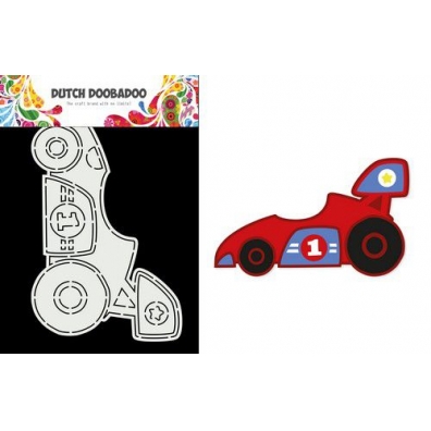 Dutch Doobadoo Card Art A5 Race auto