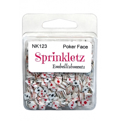 Sprinkletz Embellishments - Poker Face