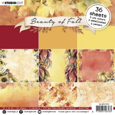 Studio Light Paper Pad Beauty of Fall nr 12