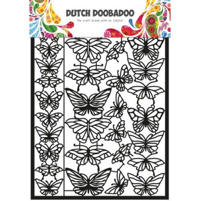 Dutch Doobadoo Dutch Paper Art A4 vlinders