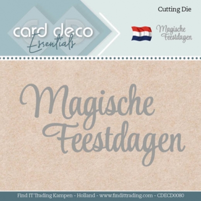 Card Deco Essentials Die  -  Magische Feestdagen