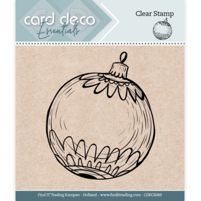 Card Deco Essentials - Clear Stamp - Christmas Balls