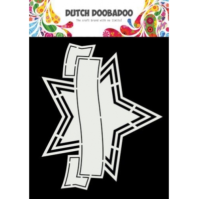 Dutch Doobadoo Shape Card Art Banner Ster