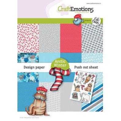 CraftEmotions Design Arctic Winter 12 vel + push out