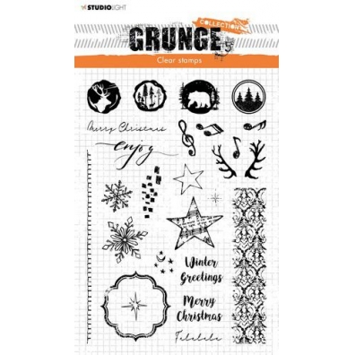 Studio Light Clear Stamp Grunge Collection nr 106