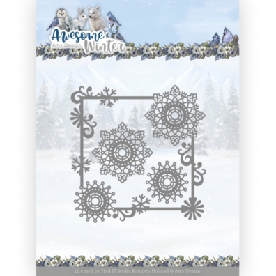 Awesome Winter - Amy Design - Winter Swirl Square