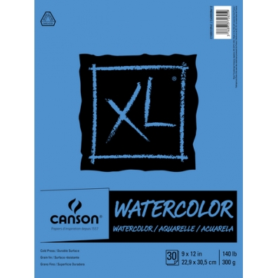 Canson XL Watercolor 30 stuks - 22.9x30,5cm
