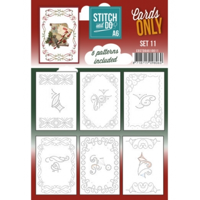 Stitch and Do A6 Cards Only set 11