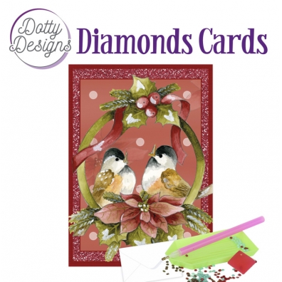 Dotty Design - Diamonds Cards - Birds in a Pendant