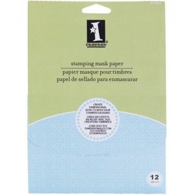 Stamping Mask Paper - 12 sheets 