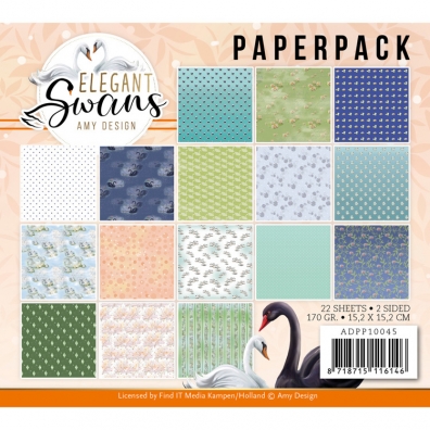Amy Design - Elegant Swans - Paperpack
