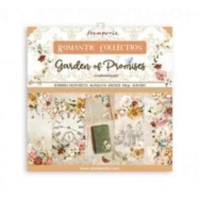 Stamperia - Garden of Promises 20,3x20,3 cm