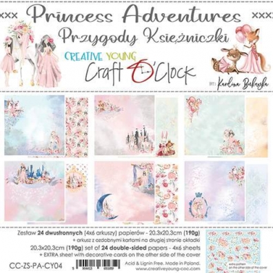 Craft O'CLock - Princess Adventures - 20,3x20,3cm