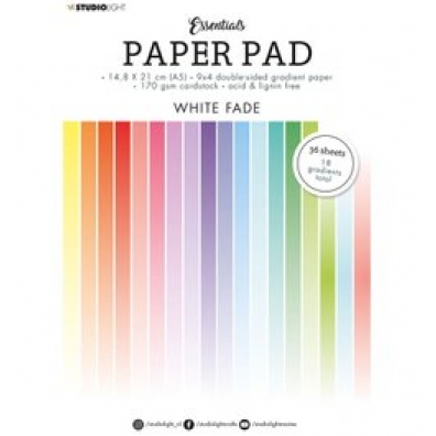 Stuido Light Essentials - papierblok dubbelzijdig Gradient White Fade
