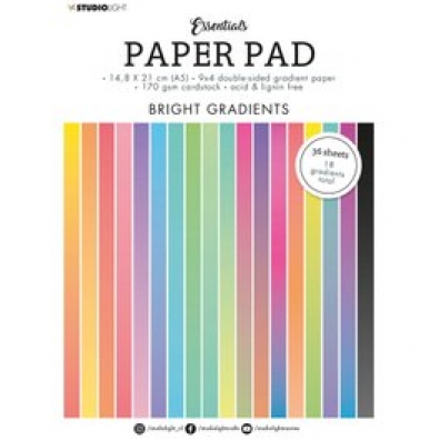 Stuido Light Essentials - papierblok dubbelzijdig Gradient Bright