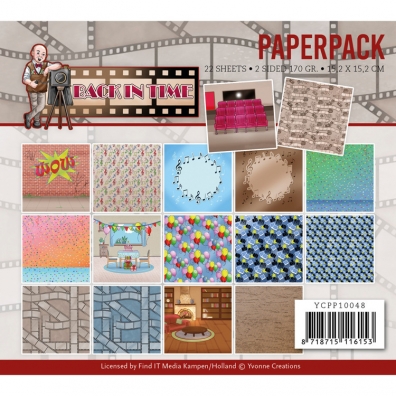 Yvonne Creations - Back in Time - paperpack