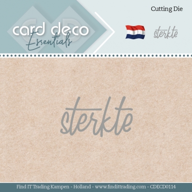 Card Deco Essentials - Snijmal - Sterkte