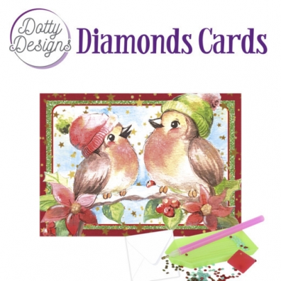 Dotty Design - Diamonds Cards - Christmas birds