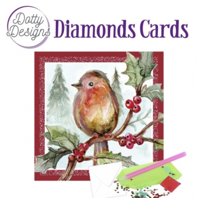 Dotty Design - Diamonds Cards - Robin