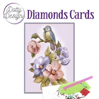 Dotty Design - Diamonds Cards - Birds and Flowers