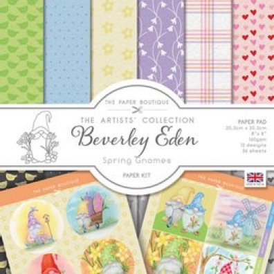The Paper Boutique - Beverly Eden - Spring gnomes - Peper kit