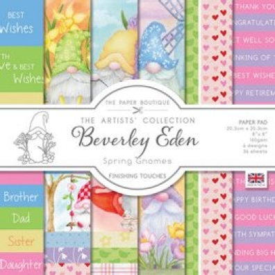 The Paper Boutique - Beverly Eden - Spring gnomes - Finishing Touches