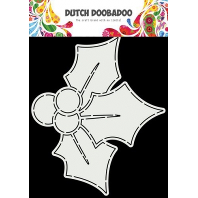 Dutch Doobadoo Card Kersthuis A5