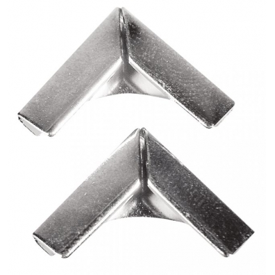 Zilver Metalen sierrandjes - 14x14mm