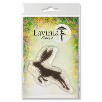 Lavinia - Our running hare, Logan, in silhouette