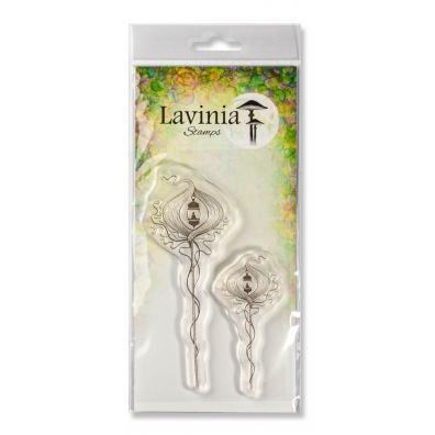 Lavinia - A pair of delicately detailed forest lanterns.  