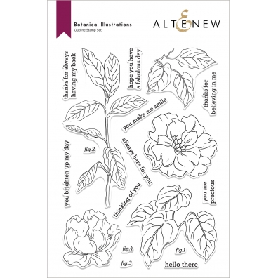 Altenew - Botanical Illustrations - Stamp Set