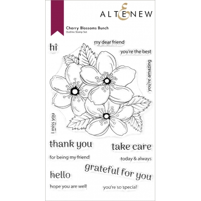 Altenew - Cherry Blossoms Bunch - Stamp