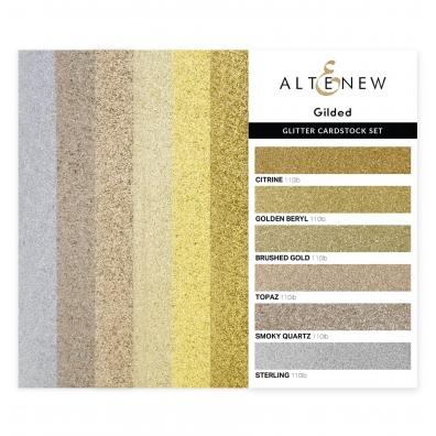Altenew - Gilded - Glitter Cardstock Set