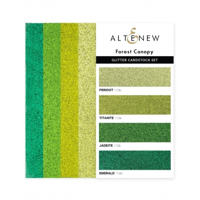 Altenew - Forest Canopy - Glitter Cardstock Set