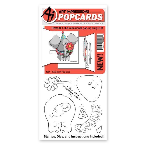 Elephant Popcard
