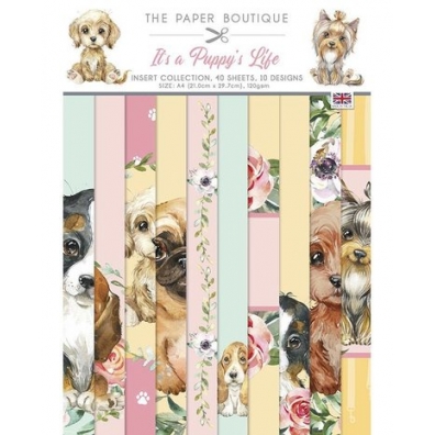 The Paper Boutique -it's Puppy's Life - A4