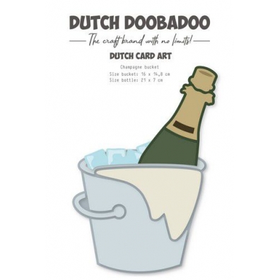 Dutch Doobadoo Cart Art Wijnkoeler A5
