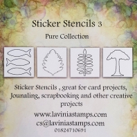 Lavinia - Sticker Stencils 3  