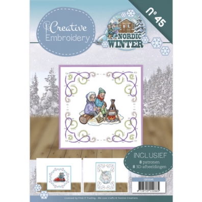 Yvonne Creations - Nordic Winter nr45 - Le Creative Embroidery