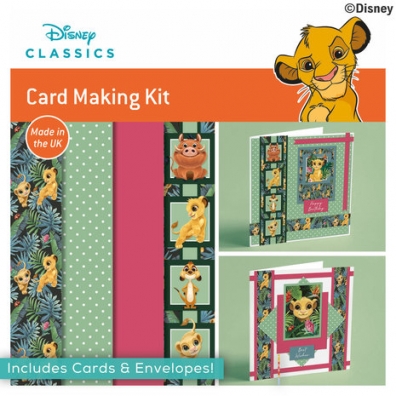 Disney Classics - Card Making Kit - Leeuwenkoning