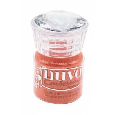 Nuvo Glitter embossing poeder - Coral Chic